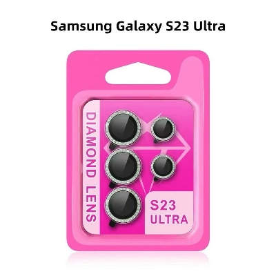 Picture of For Samsung S25 Ultra/S25/S24Ultra/S24/S24FE/S23Ultra/S23/S23+/S23FE/S22Ultra/A15/A34/A54/A25/A05S/A35/A55/A14/A24/A16/A26/A36/A56, Camera protector Ring Witrh Stone Aluminium Metal protector