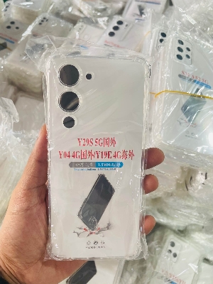 Picture of For Vivo Y04(4G)/Y29S(5G)/Y19E(4G) Soft Transparent Shockproof Tpu Back Case/Cover Water Colour, With Camera Bumper protection in Premium Quality