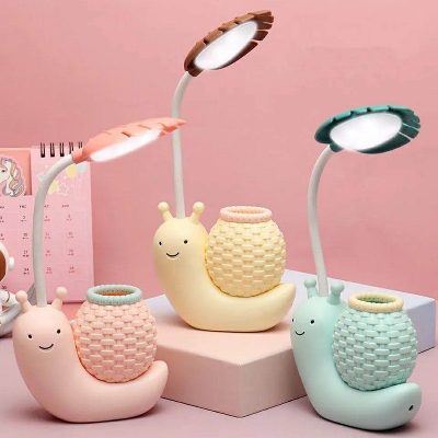 Picture of Kids Cute Snail LED Desk Light Study Night Table Lamp with USB Charging Cable-Best Rate