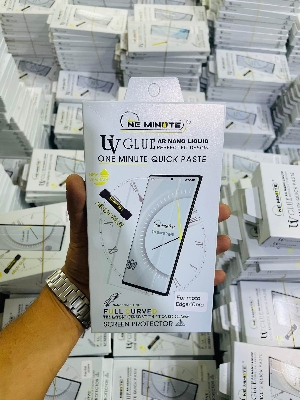 Picture of For Moto Edge40pro ONE MINUTE QUICK PASTE Full Screen 3D UV Curved Tempered Glass