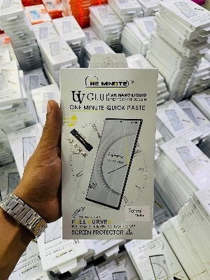 Picture of For mi 11ultra ONE MINUTE QUICK PASTE Full Screen 3D UV Curved Tempered Glass