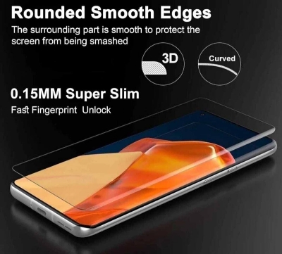 Picture of For Samsung S24 ONE MINUTE QUICK PASTE Full Screen 3D UV Curved Tempered Glass