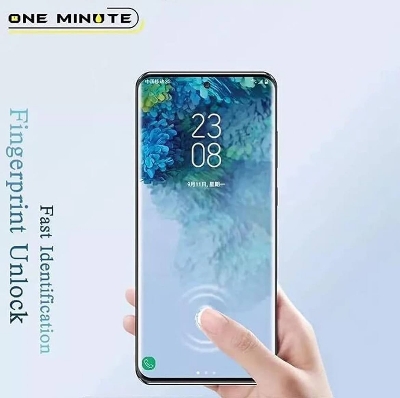 Picture of For Samsung S24 ONE MINUTE QUICK PASTE Full Screen 3D UV Curved Tempered Glass