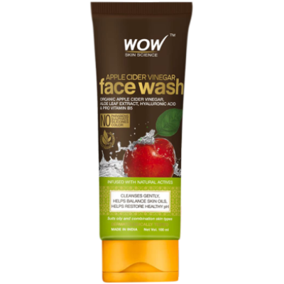 Wow Skin Science Apple Cider Vinegar Facewash 100 ml Cosmetic Shopping Zone online shop bangladeshothoba.com