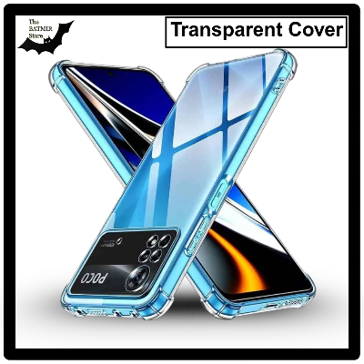Picture of For Xiaomi Poco X4 Pro 5G Transparent Cover TPU Soft Flexible Airbag Transparent Silicone Case | Back Case Cover For Smartphone