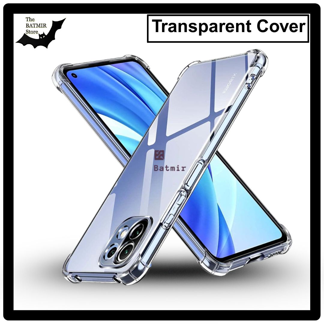 Picture of For Xiaomi Mi 11 Lite Transparent Cover TPU Soft Flexible Airbag Transparent Silicone Case | Back Case Cover For Smartphone