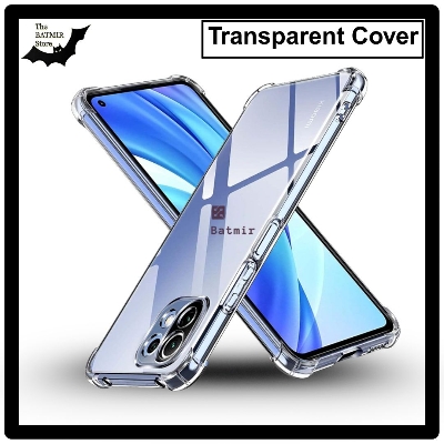 Picture of For Xiaomi Mi 11 Lite Transparent Cover TPU Soft Flexible Airbag Transparent Silicone Case | Back Case Cover For Smartphone