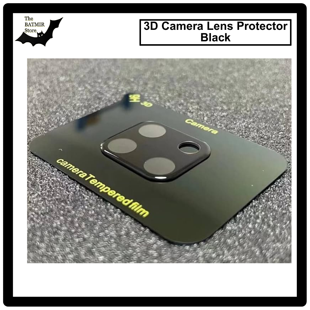 Picture of For Xiaomi Redmi 10C 3D Curved Camera Lens Protector Lens Shield Latest Generation Curvy Border Glass Membrane HD Tempered Glass Camera Full Lens Protector for Mobile