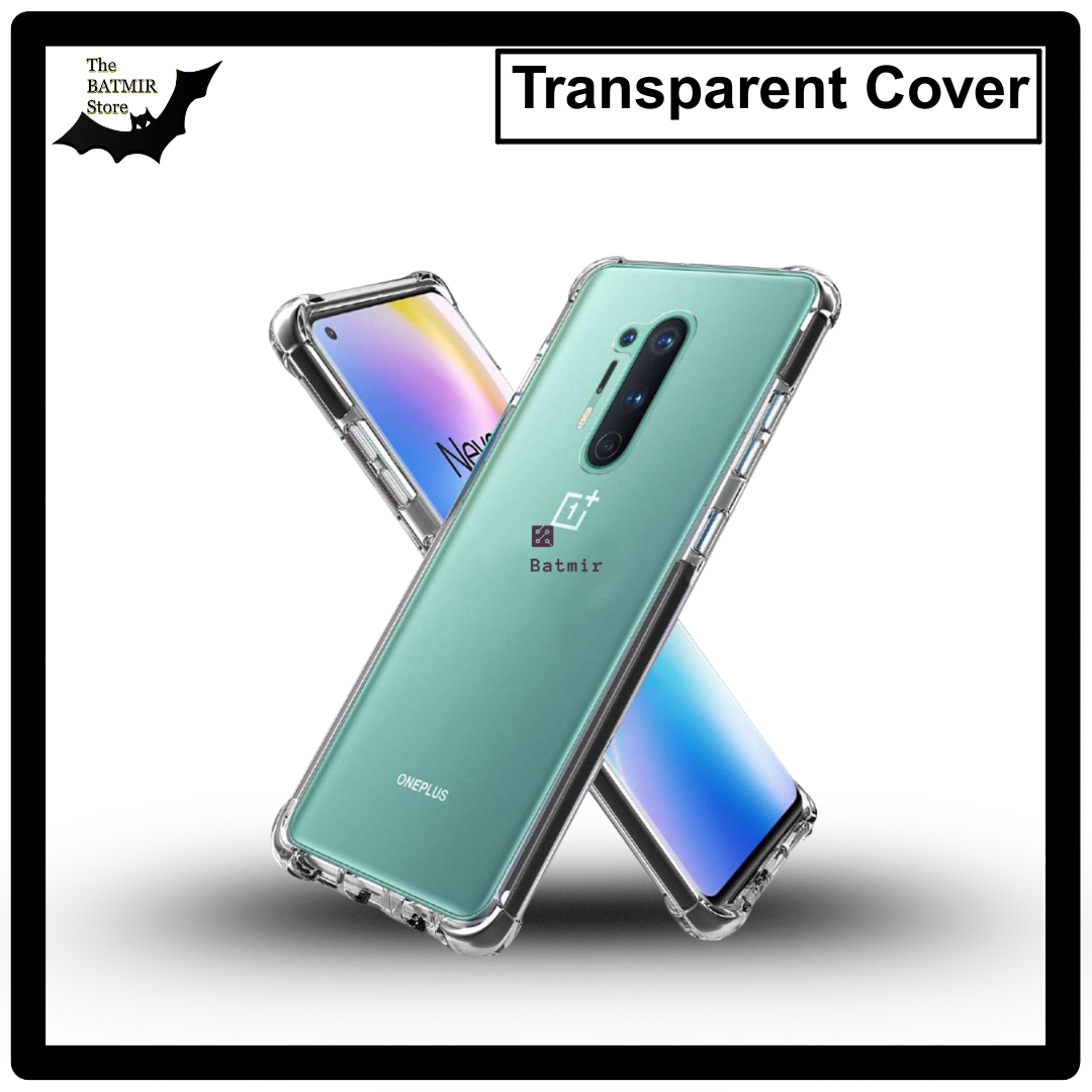 Picture of For OnePlus 8 Pro Transparent Cover TPU Soft Flexible Airbag Transparent Silicone Case | Back Case Cover For Smartphone