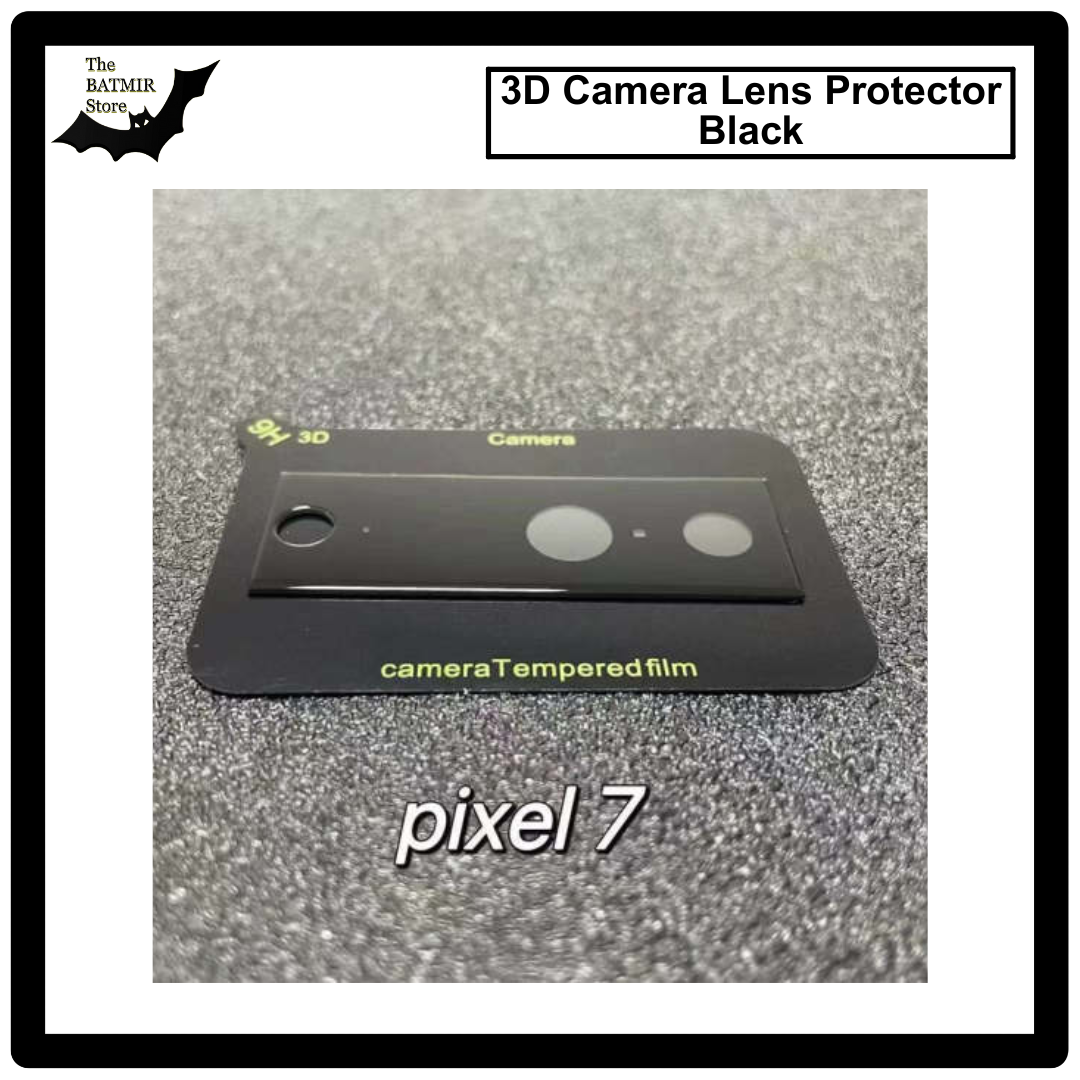 Picture of For Google Pixel 7 3D Curved Camera Lens Protector Lens Shield Latest Generation Curvy Border Glass Membrane HD Tempered Glass Camera Full Lens Protector for Mobile