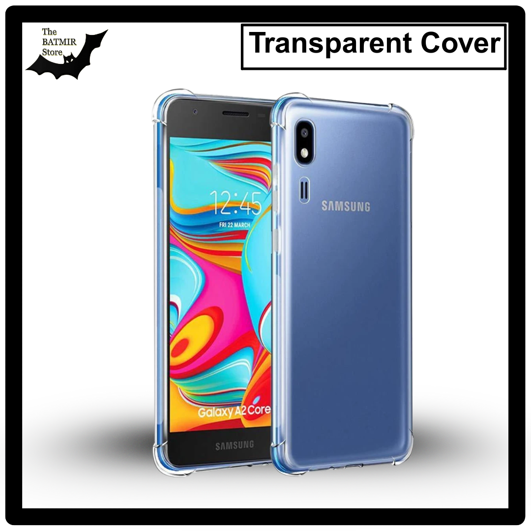 Picture of For Samsung Galaxy A2 Core Transparent Cover TPU Soft Flexible Airbag Transparent Silicone Case | Back Case Cover For Smartphone