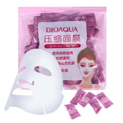 BIOAQUA Compressed Facial Mask 10 Pieces Cosmetic Shopping Zone online shop bangladeshothoba.com