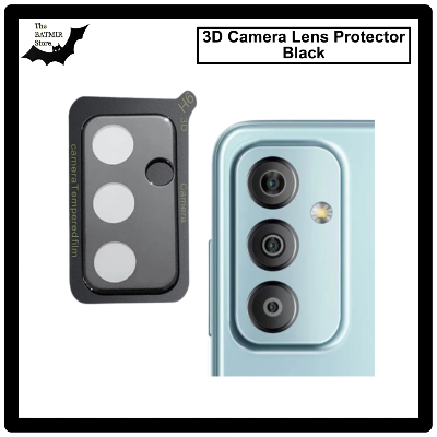 Picture of For Samsung Galaxy F13 3D Curved Camera Lens Protector Lens Shield Latest Generation Curvy Border Glass Membrane HD Tempered Glass Camera Full Lens Protector for Mobile