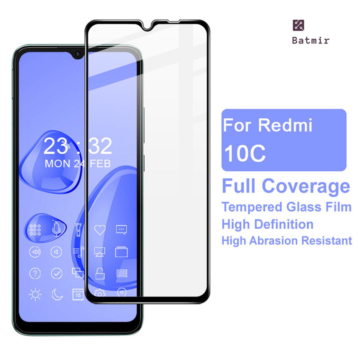 Picture of For Xiaomi Redmi 10C/ Redmi 10 Power/ Redmi 10 (India) Front Screen Protector OG Tempered Glass Protector