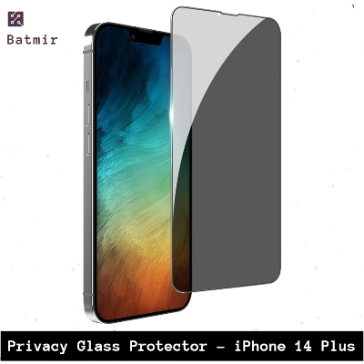 Picture of For Apple iPhone 14 Plus Anti Spy Privacy Screen Protector 9H Hardness Full Screen Glass Protector