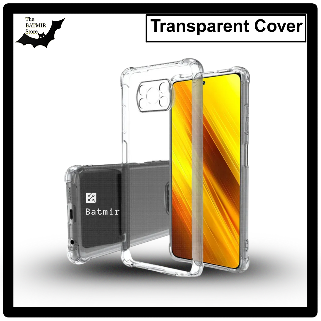 Picture of For Xiaomi Poco X3/ Poco X3 Pro/ Poco X3 NFC Transparent Cover TPU Soft Flexible Airbag Transparent Silicone Case | Back Case Cover For Smartphone