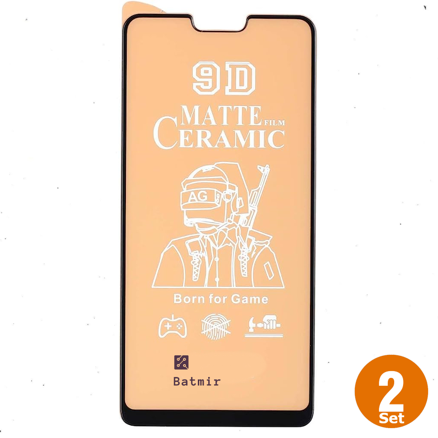 Picture of For Vivo Z1/ Z1i/ V9/ Y83/ Y83 Pro/ Y81 Ceramic Matte Anti-Fingerprint Screen Protector 2Set (Not Glass)