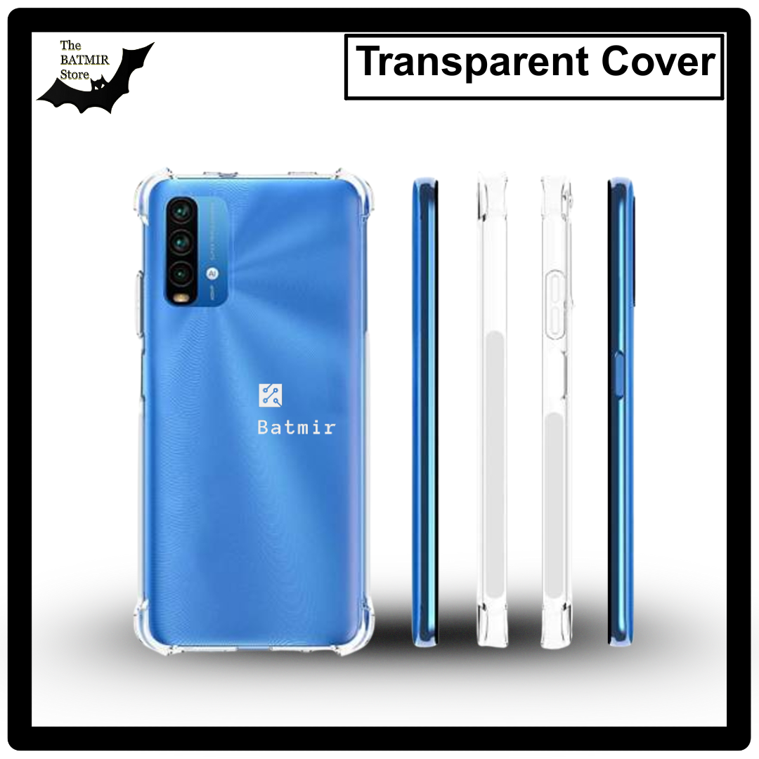 Picture of For Xiaomi Redmi 9 4G/ Redmi 9T/ Redmi 9 Power Transparent Cover TPU Soft Flexible Airbag Transparent Silicone Case | Back Case Cover For Smartphone