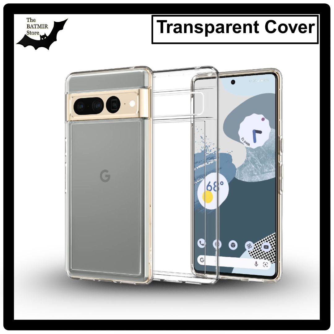 Picture of For Google Pixel 7 Pro Transparent Cover TPU Soft Flexible Airbag Transparent Silicone Case | Back Case Cover For Smartphone