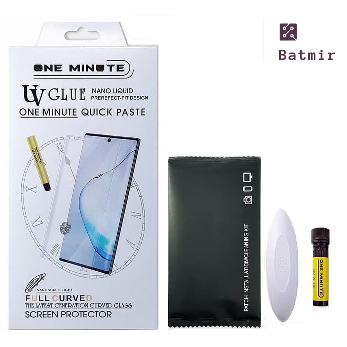 Picture of For Motorola Edge 40 One Minute UV Glass Light Adhesive Full Glue Curved Glass Screen Protector Transparent