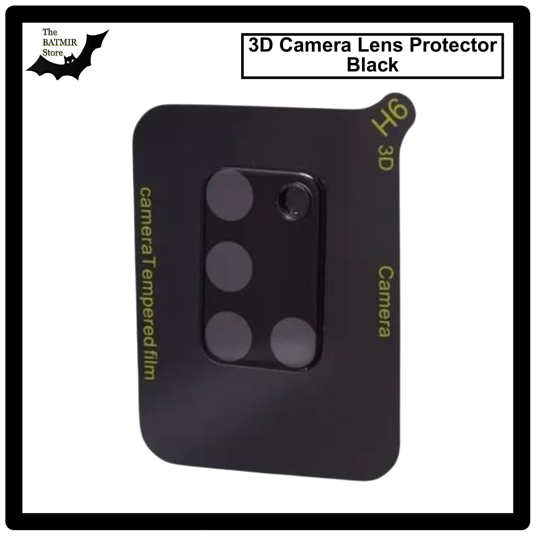 Picture of For Samsung Galaxy A21s 3D Curved Camera Lens Protector Lens Shield Latest Generation Curvy Border Glass Membrane HD Tempered Glass Camera Full Lens Protector for Mobile