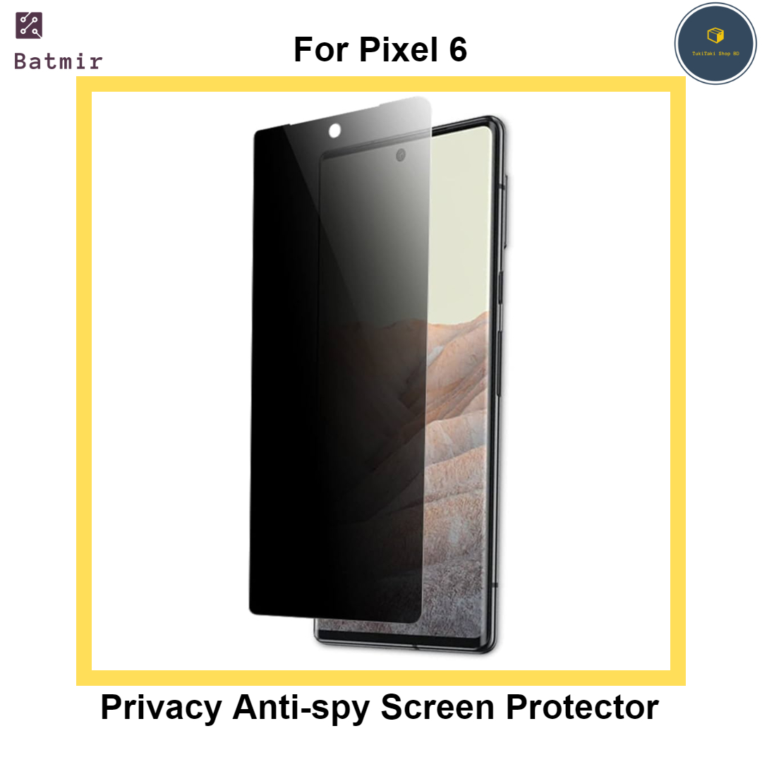 Picture of For Google Pixel 6 Privacy Anti Spy Front Screen Protector 2.5D 9H Hardness Glass Protector