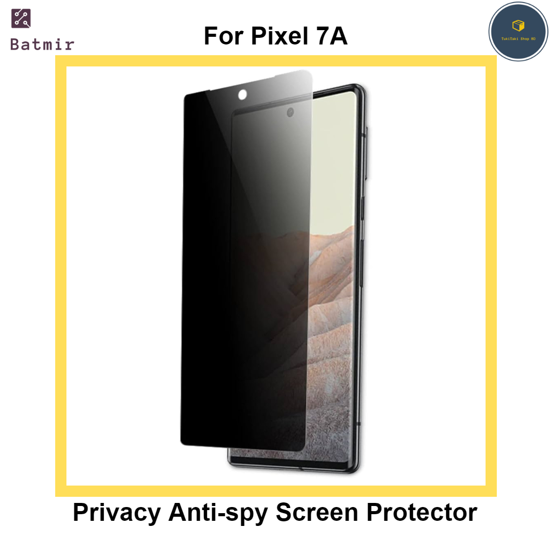 Picture of For Google Pixel 7A Privacy Anti Spy Front Screen Protector 2.5D 9H Hardness Glass Protector