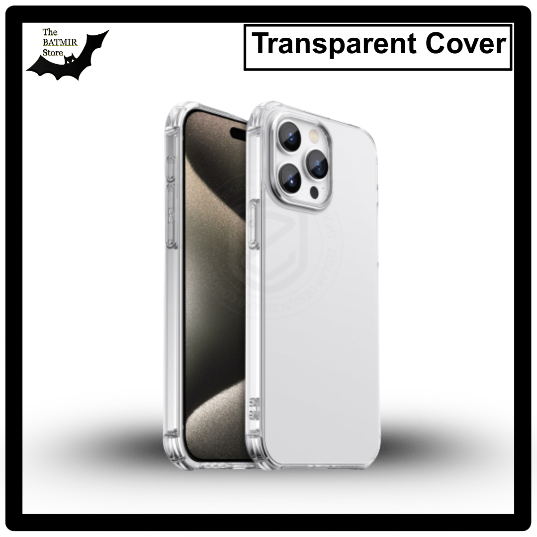 Picture of For Apple iPhone 15 Pro Max Transparent Cover TPU Soft Flexible Airbag Transparent Silicone Case | Back Case Cover For Smartphone