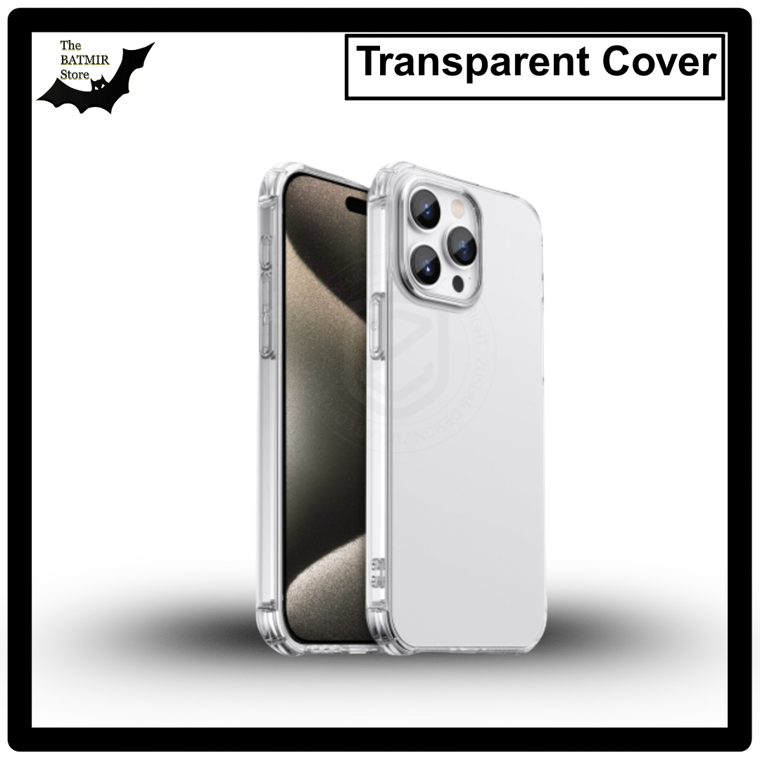 Picture of For Apple iPhone 15 Pro Transparent Cover TPU Soft Flexible Airbag Transparent Silicone Case | Back Case Cover For Smartphone