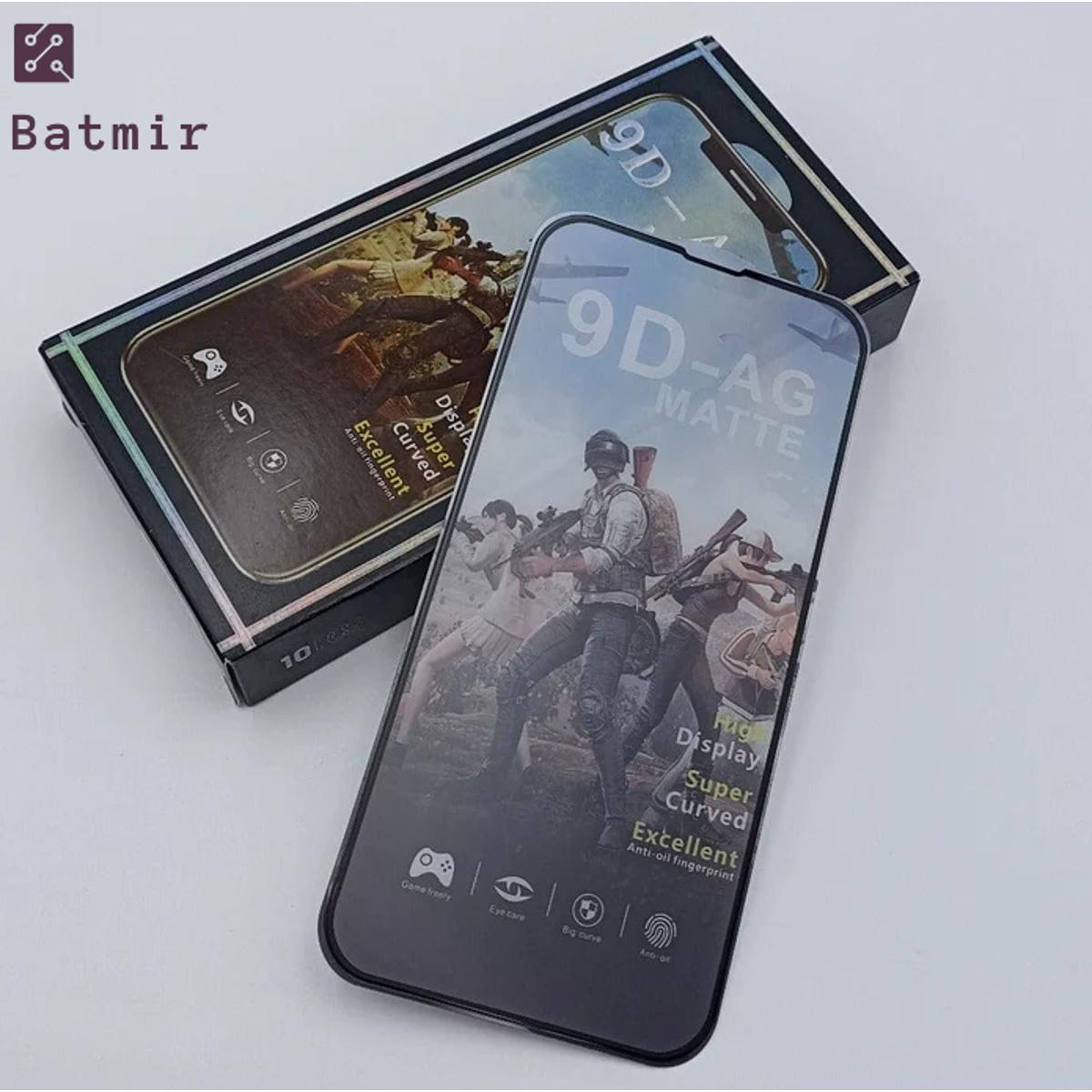 Picture of For Apple iPhone 15/ iPhone 15 Plus/ iPhone 15 Pro Max Full Screen Anti Fingerprint AG Matte Tempered Glass Screen Protector