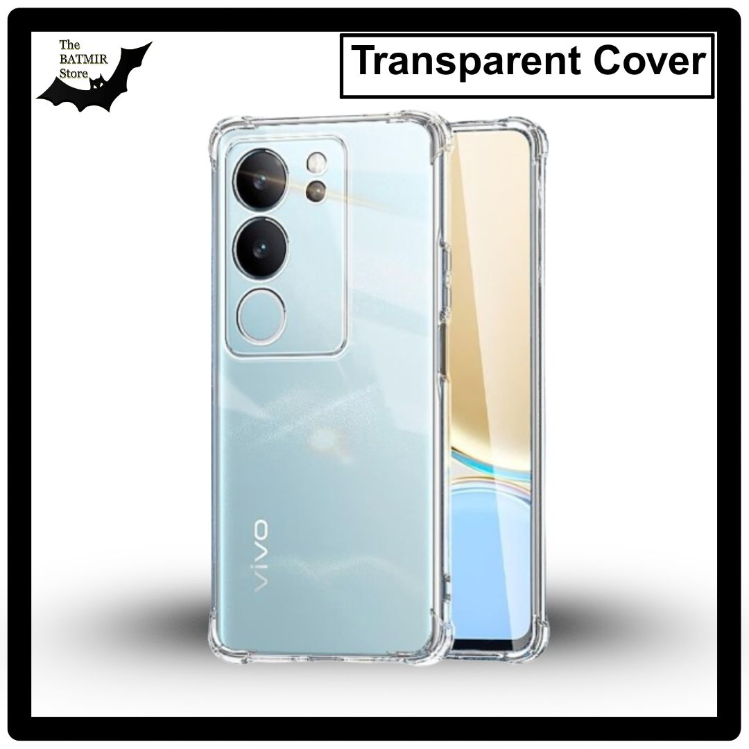 Picture of For vivo V29/ S17 5G/ S17 Pro Transparent Cover TPU Soft Flexible Airbag Transparent Silicone Case | Back Case Cover For Smartphone