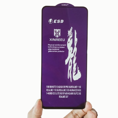 Picture of For Samsung Galaxy A60 Rinbo/ Rainboo/ Rainbow HD Tempered Glass Screen Protector 9H Hardness Anti-Scratch Front Screen Protector for Mobile