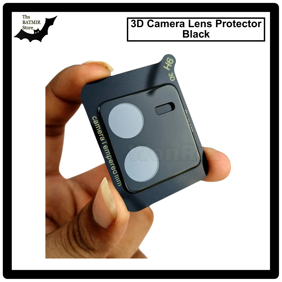 Picture of For VIVO V25 PRO 3D Curved Camera Lens Protector Lens Shield Latest Generation Curvy Border Glass Membrane HD Tempered Glass Camera Full Lens Protector for Mobile