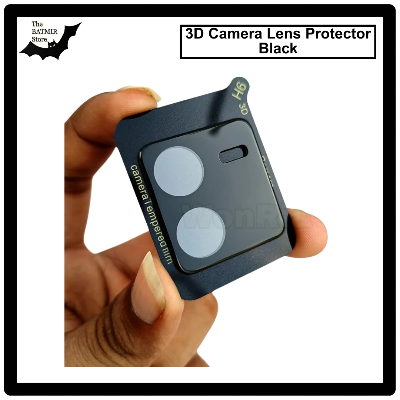 Picture of For VIVO V25 PRO 3D Curved Camera Lens Protector Lens Shield Latest Generation Curvy Border Glass Membrane HD Tempered Glass Camera Full Lens Protector for Mobile
