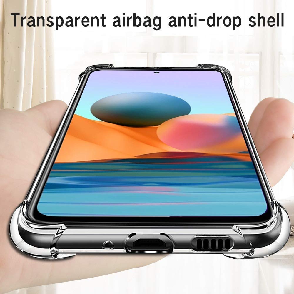 Picture of For Samsung Galaxy S23 Plus (S23+) Transparent Cover TPU Soft Flexible Airbag Transparent Silicone Case | Back Case Cover For Smartphone
