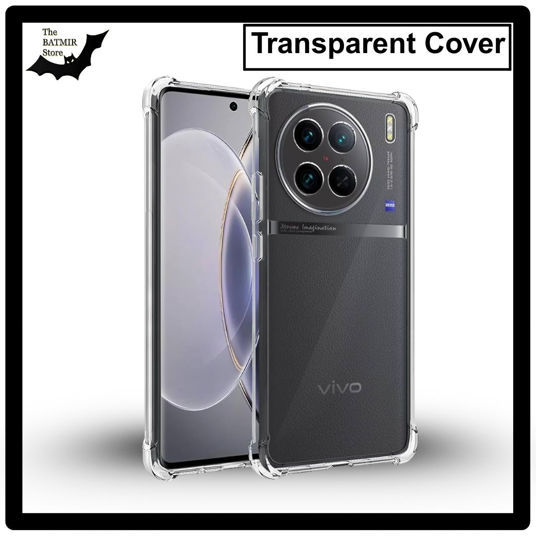 Picture of For vivo X90 5G Transparent Cover TPU Soft Flexible Airbag Transparent Silicone Case | Back Case Cover For Smartphone