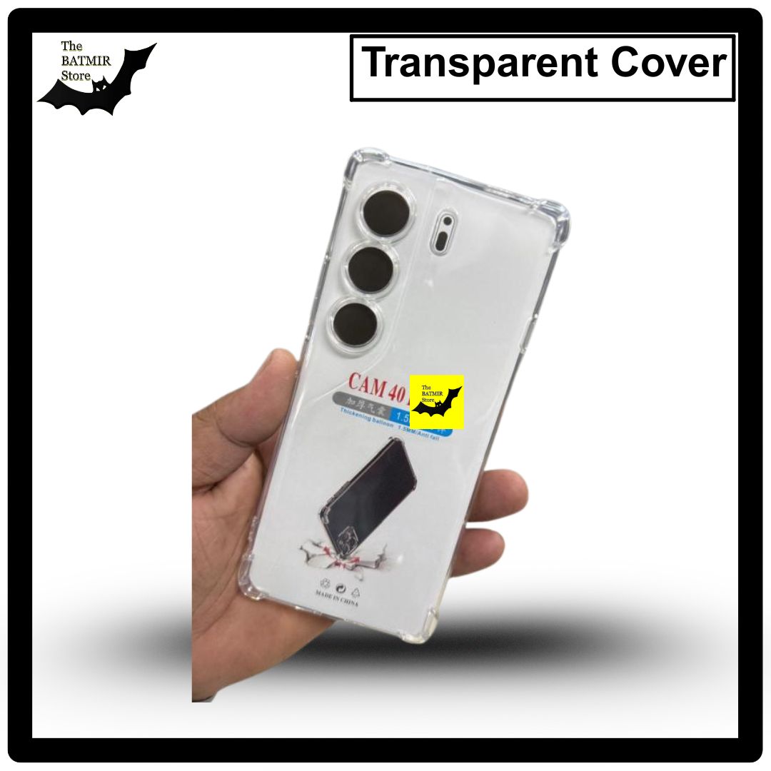 Picture of For Tecno Camon 40 Transparent Cover TPU Soft Flexible Airbag Transparent Silicone Case | Back Case Cover For Smartphone