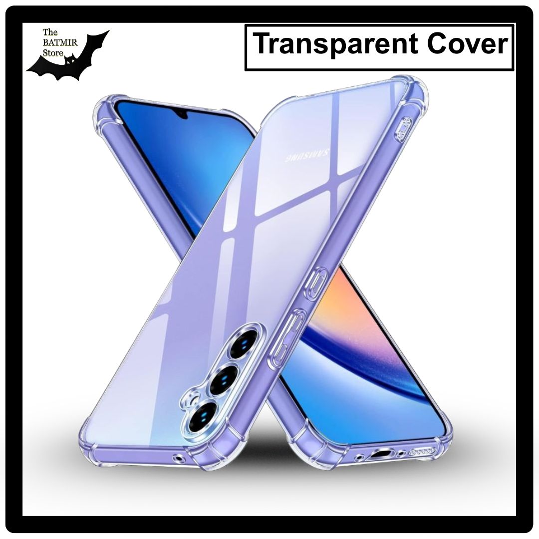 Picture of For Samsung Galaxy A35 5G Transparent Cover TPU Soft Flexible Airbag Transparent Silicone Case | Back Case Cover For Smartphone