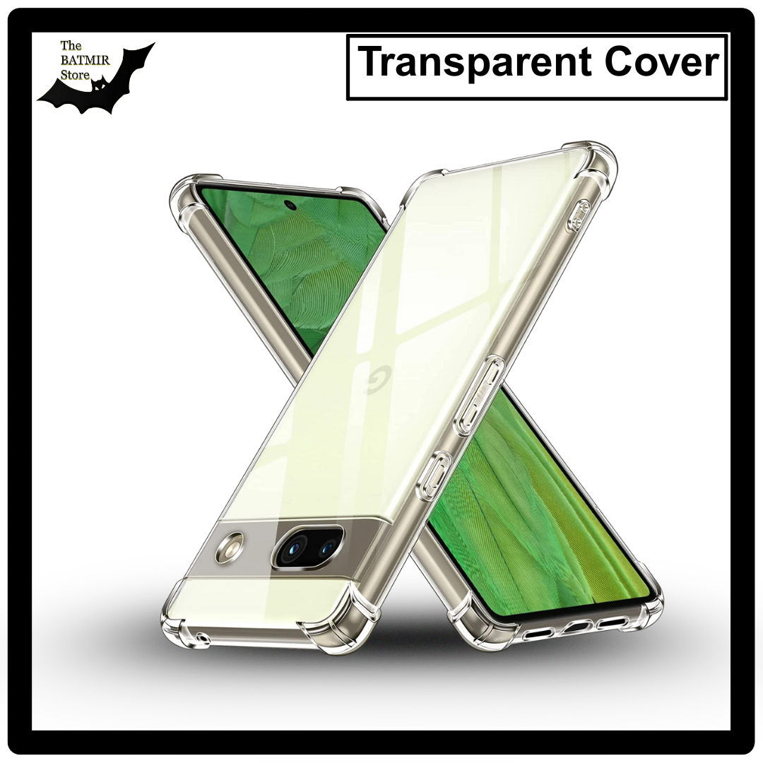 Picture of For Google Pixel 7A Transparent Cover TPU Soft Flexible Airbag Transparent Silicone Case | Back Case Cover For Smartphone