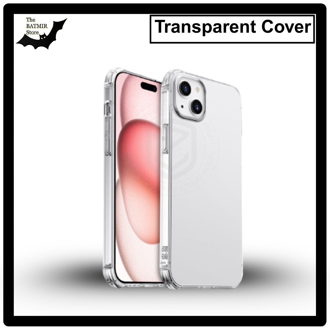 Picture of For Apple iPhone 15 Transparent Cover TPU Soft Flexible Airbag Transparent Silicone Case | Back Case Cover For Smartphone