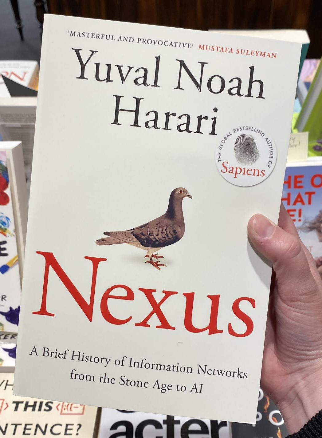 Picture of Nexus: A Brief History of Information Networks from the Stone Age to AI Book by Yuval Noah Harari - Premium - Paperback