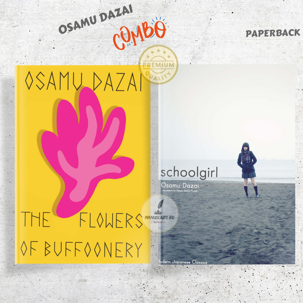 Picture of Two Books Set by Osamu Dazai (The Flowers of Buffoonery,  Schoolgirl)