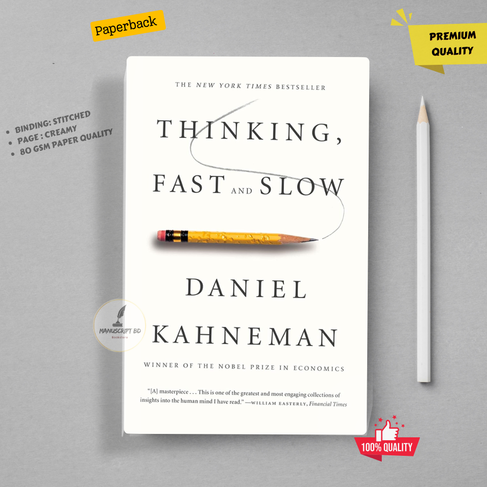 Picture of Thinking, Fast and Slow by Daniel Kahneman - Premium - Paperback