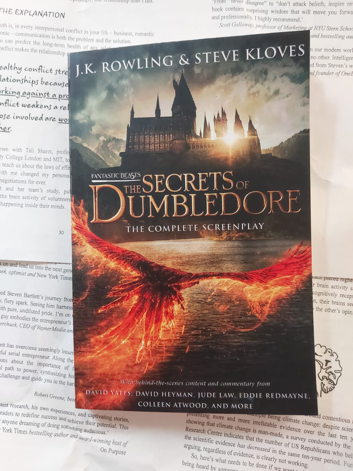 Picture of Fantastic Beasts: The Secrets of Dumbledore - The Complete Screenplay (Fantastic Beasts, Book 3) Book by J. K. Rowling and Steve Kloves