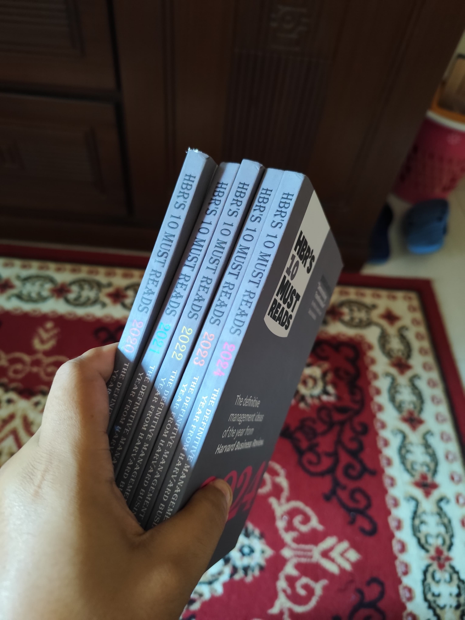 Picture of 5 Years of Must Reads from HBR: 2024 Edition (5 Books) (HBR's 10 Must Reads) by Harvard Business Review - Paperback