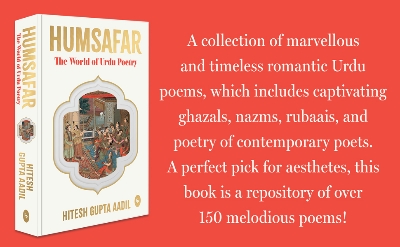 Picture of HUMSAFAR : The World of Urdu Poetry by Hitesh Gupta Aadil - Premium - Paperback