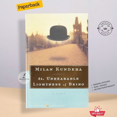 Picture of The Unbearable Lightness of Being Novel by Milan Kundera - Premium - Paperback