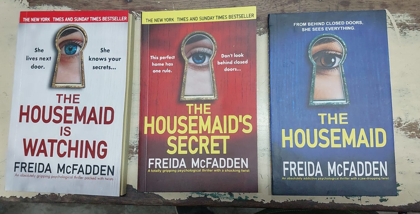 Picture of Freida McFadden 3 Books Collection set: (The Housemaid, The Housemaid's Secret) - Yellow - Paperback