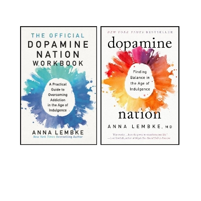 Picture of Anna Lembke 2 books Combo (The Official Dopamine Nation Workbook & Dopamine Nation) - Premium - Paperback