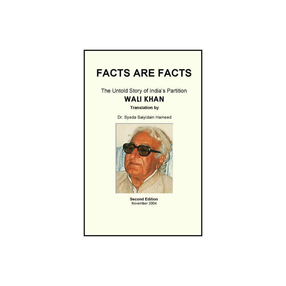 Picture of Facts are Facts: The Untold Story of India's Partition by Abdul Wali Khan - Premium - Paperback